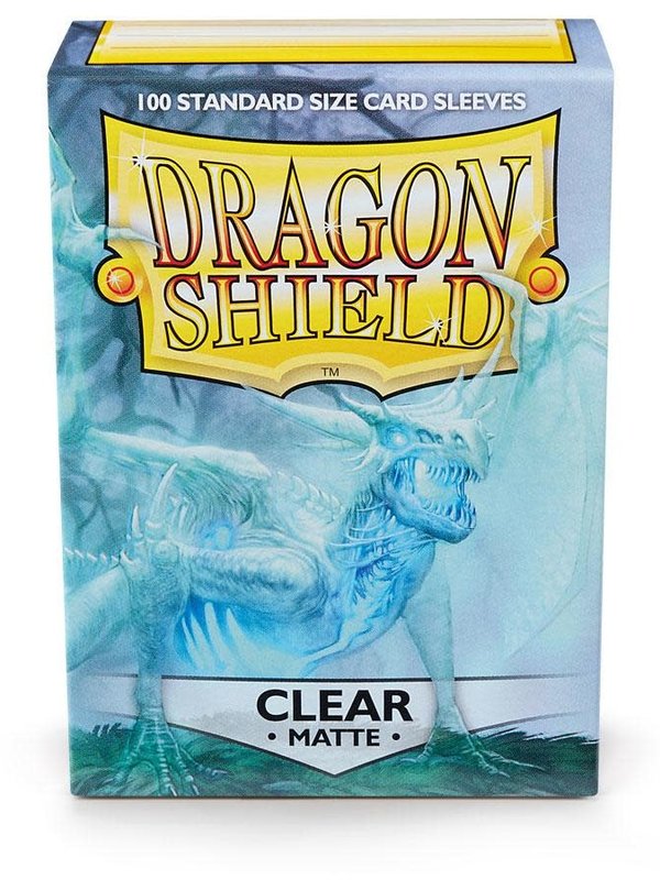 Arcane Tinmen Dragon Shield: Matte Clear (100)