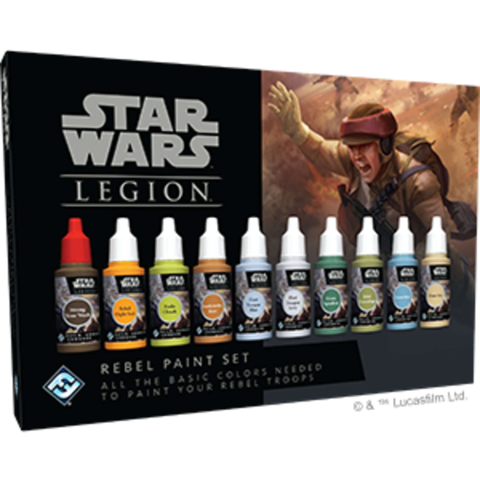 Fantasy Flight Games Star Wars Legion Rebel Paint Set