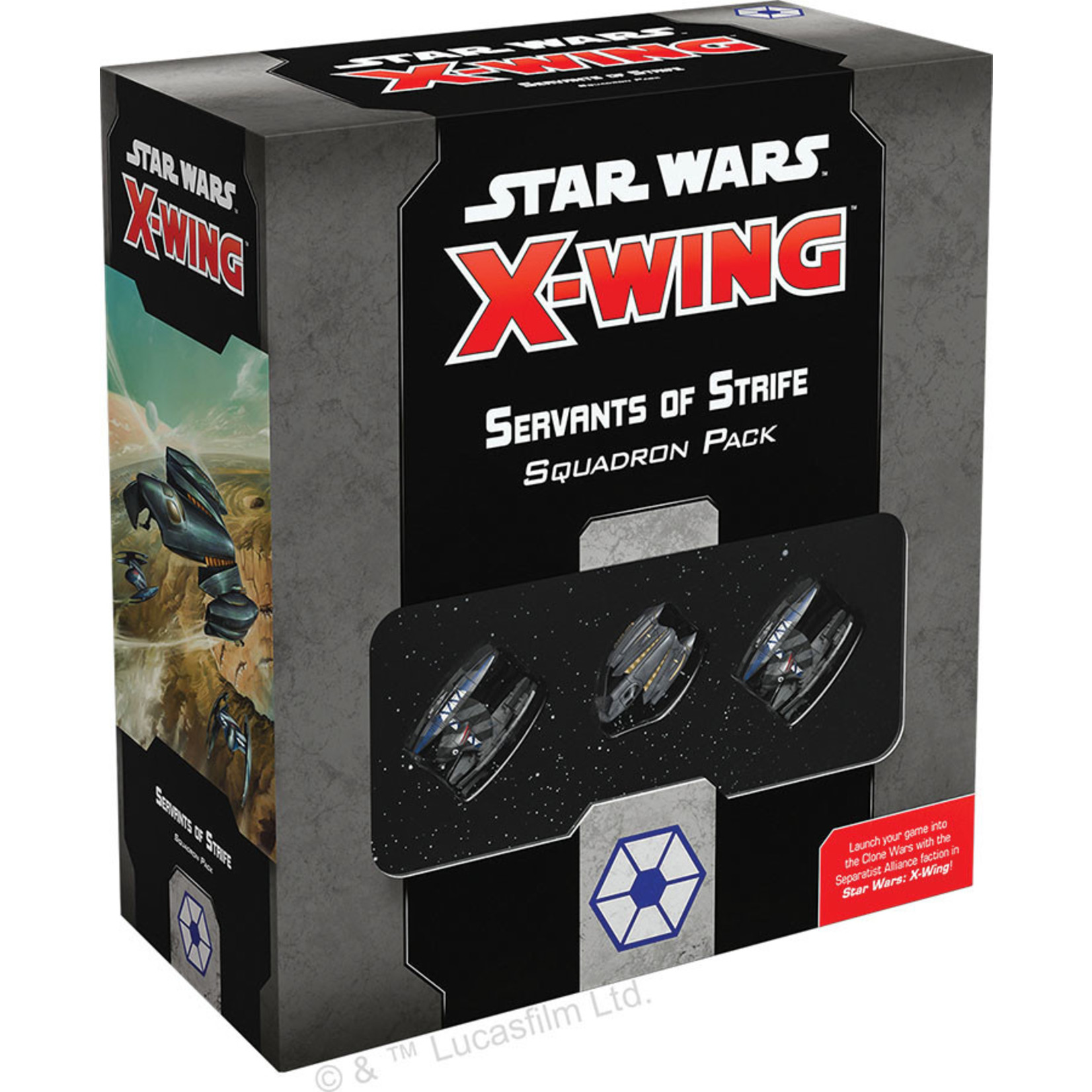 Atomic Mass Games Star Wars: X-Wing 2nd Edition - Servants of Strife Squadron Pack