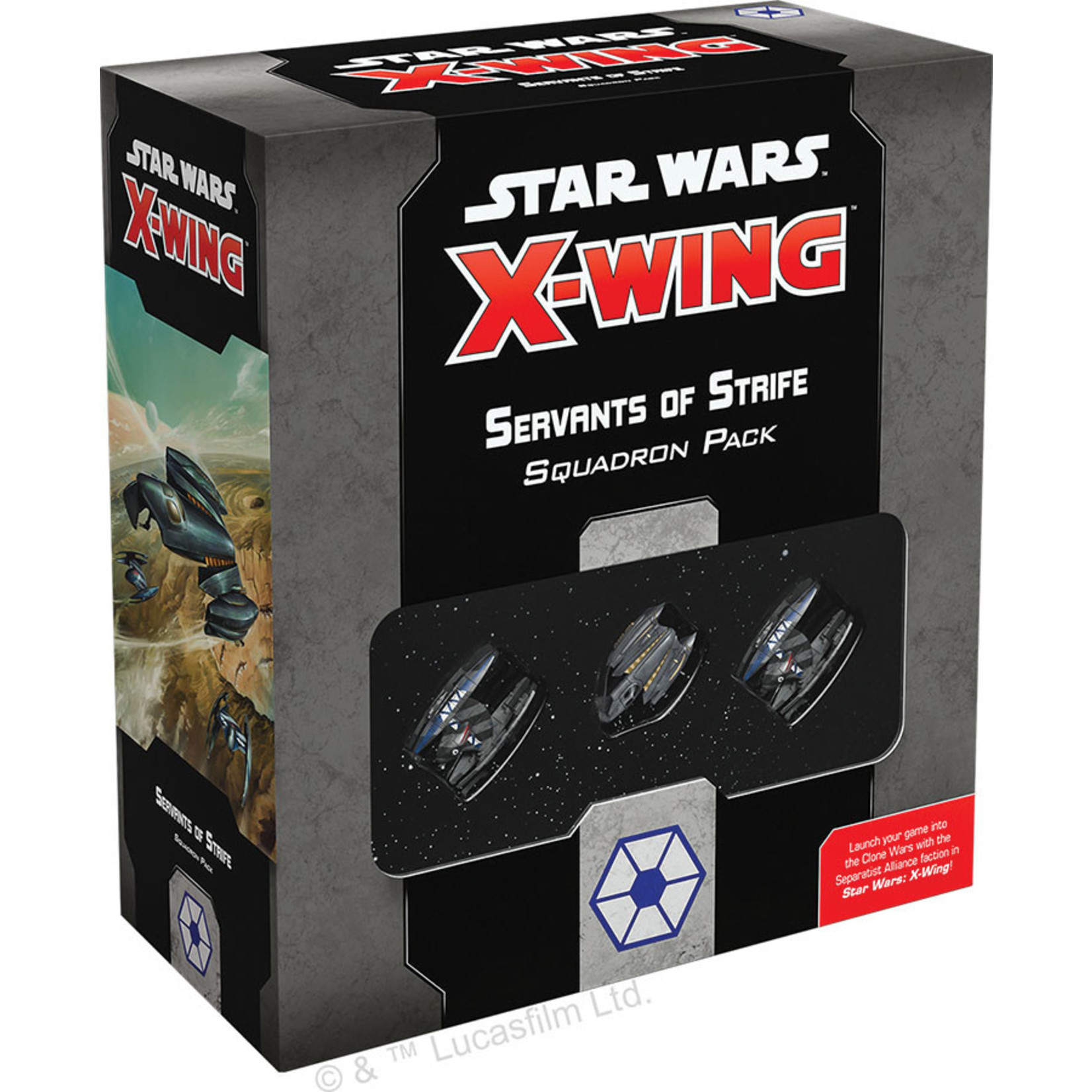 Fantasy Flight Games Star Wars: X-Wing 2nd Edition - Servants of Strife Squadron Pack