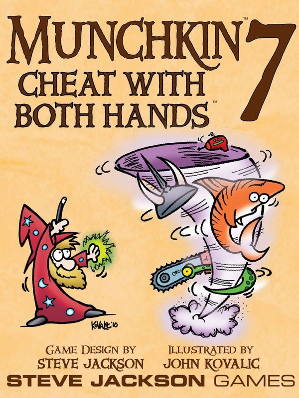 Steve Jackson Games Munchkin 7 Cheat with Both Hands