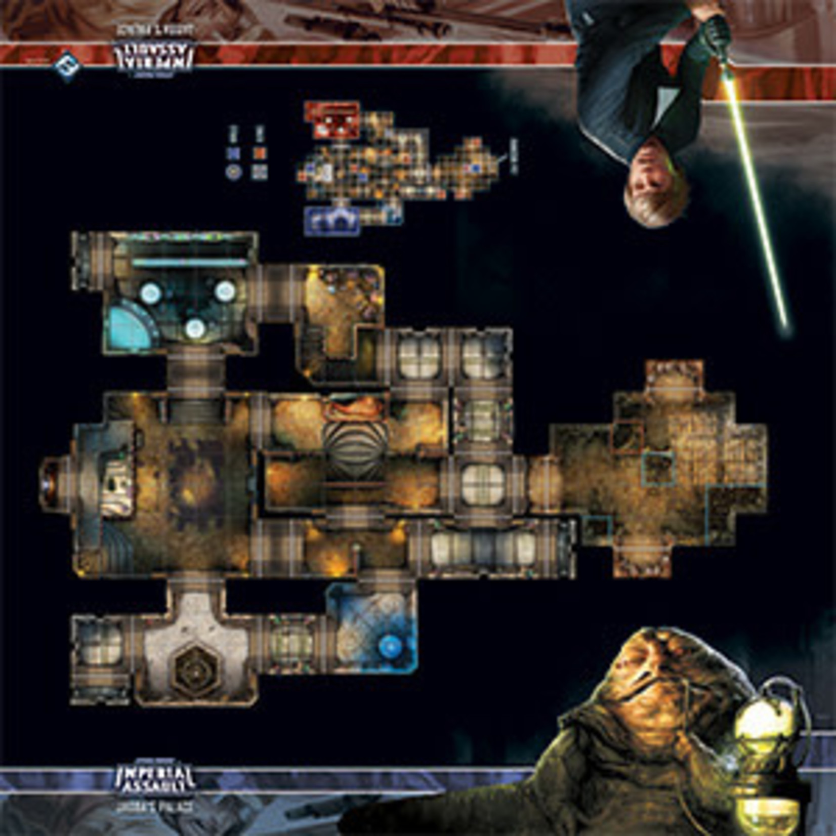 Fantasy Flight Games Star Wars Imperial Assault - Skirmish Map Jabba's Palace