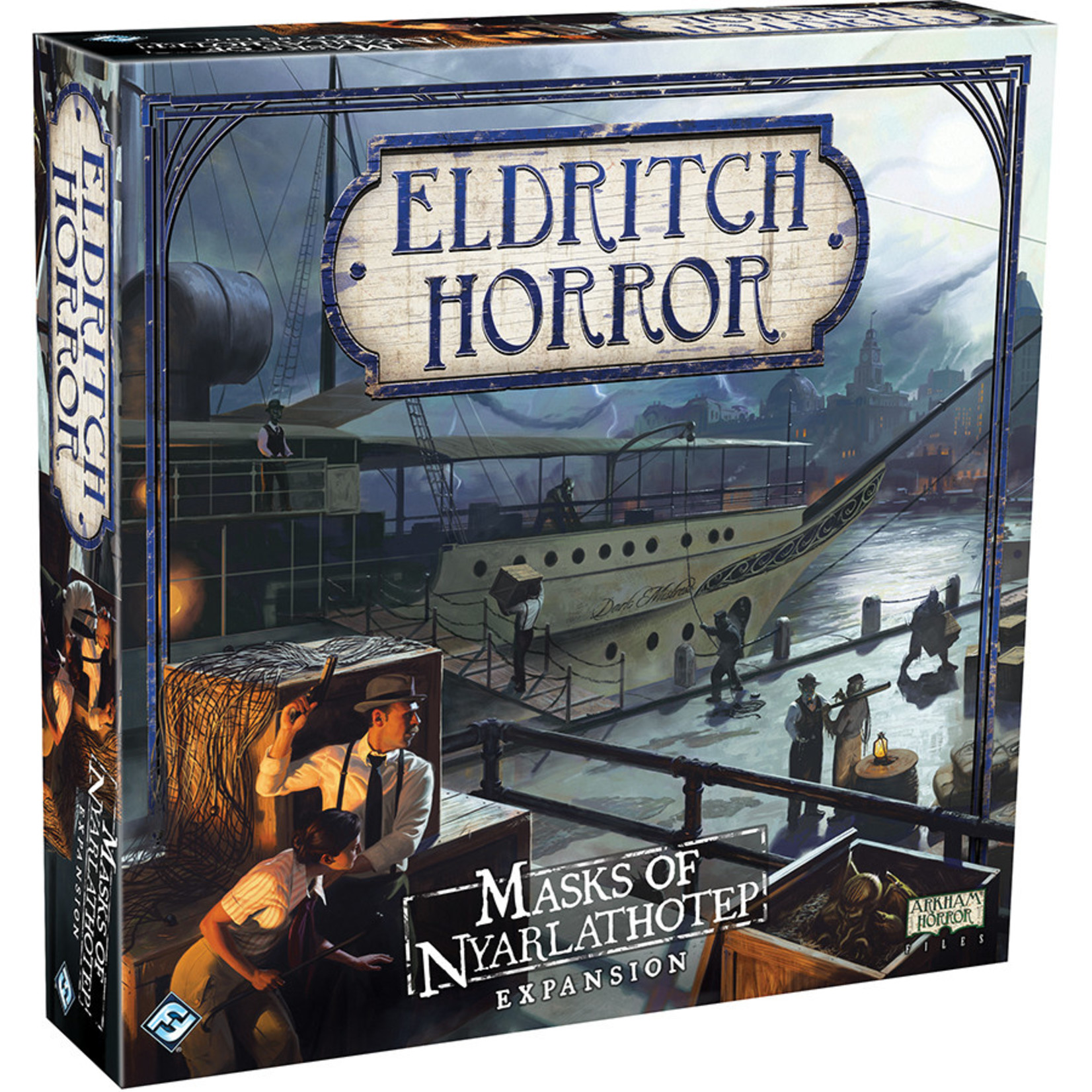 Fantasy Flight Games Eldritch Horror Masks of Nyarlathotep Expansion