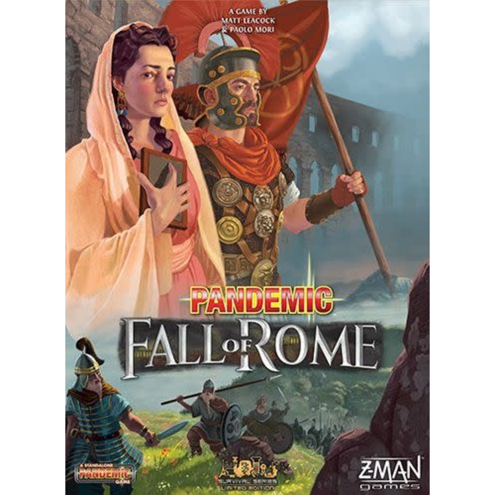 ZMan Games Pandemic Fall of Rome