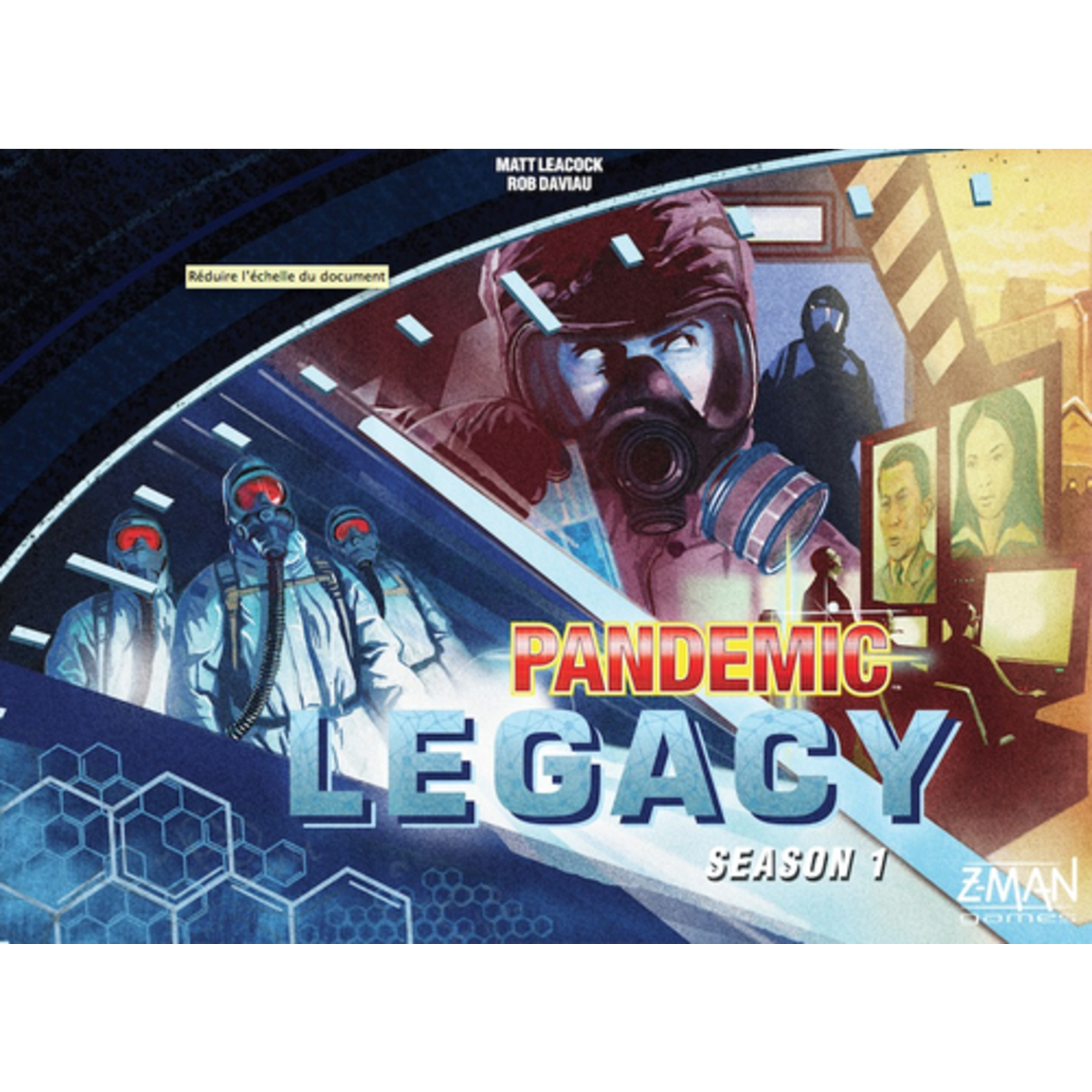 ZMan Games Pandemic Legacy Season 1 - Blue