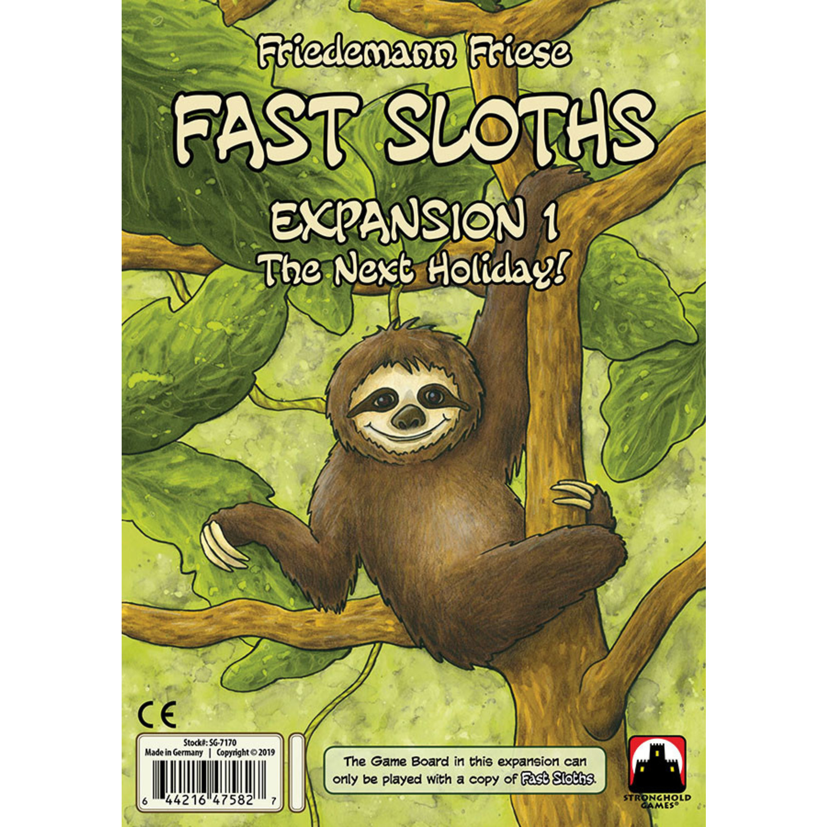 Stronghold Games Fast Sloths: The Next Holiday