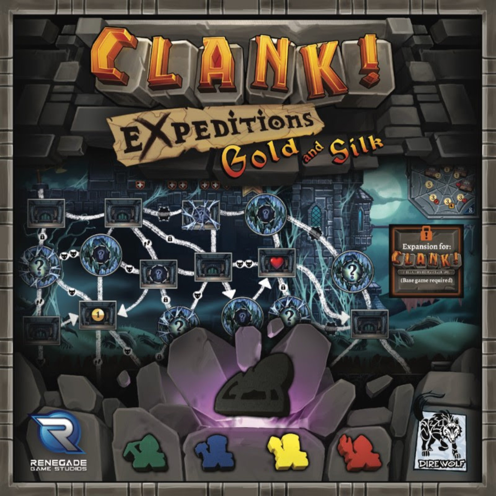 Dire Wolf Digital Clank! Expeditions: Gold and Silk