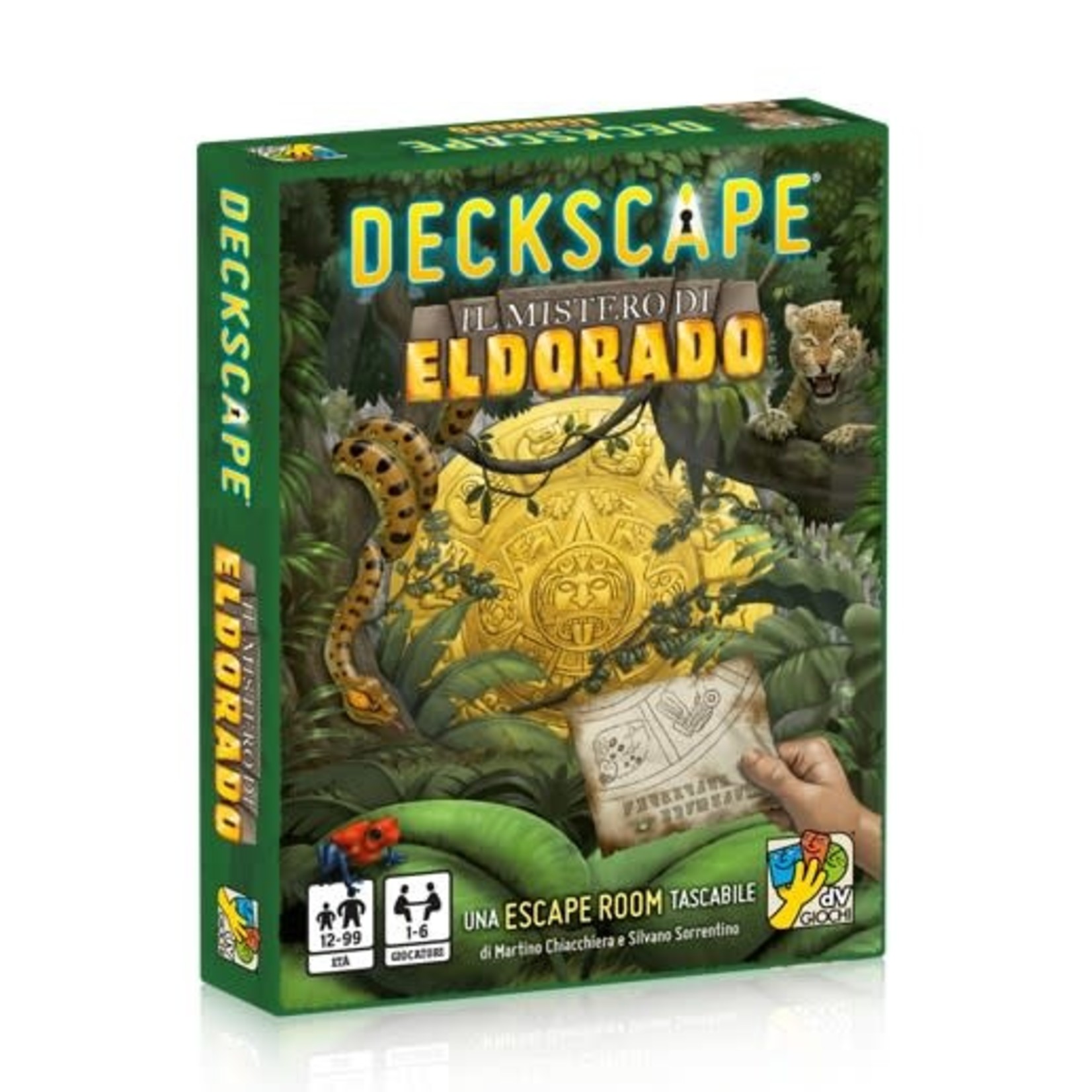 The Mystery of Eldorado Deckscape dV Giochi The Mystery of Eldorado Deckscape dV Giochi