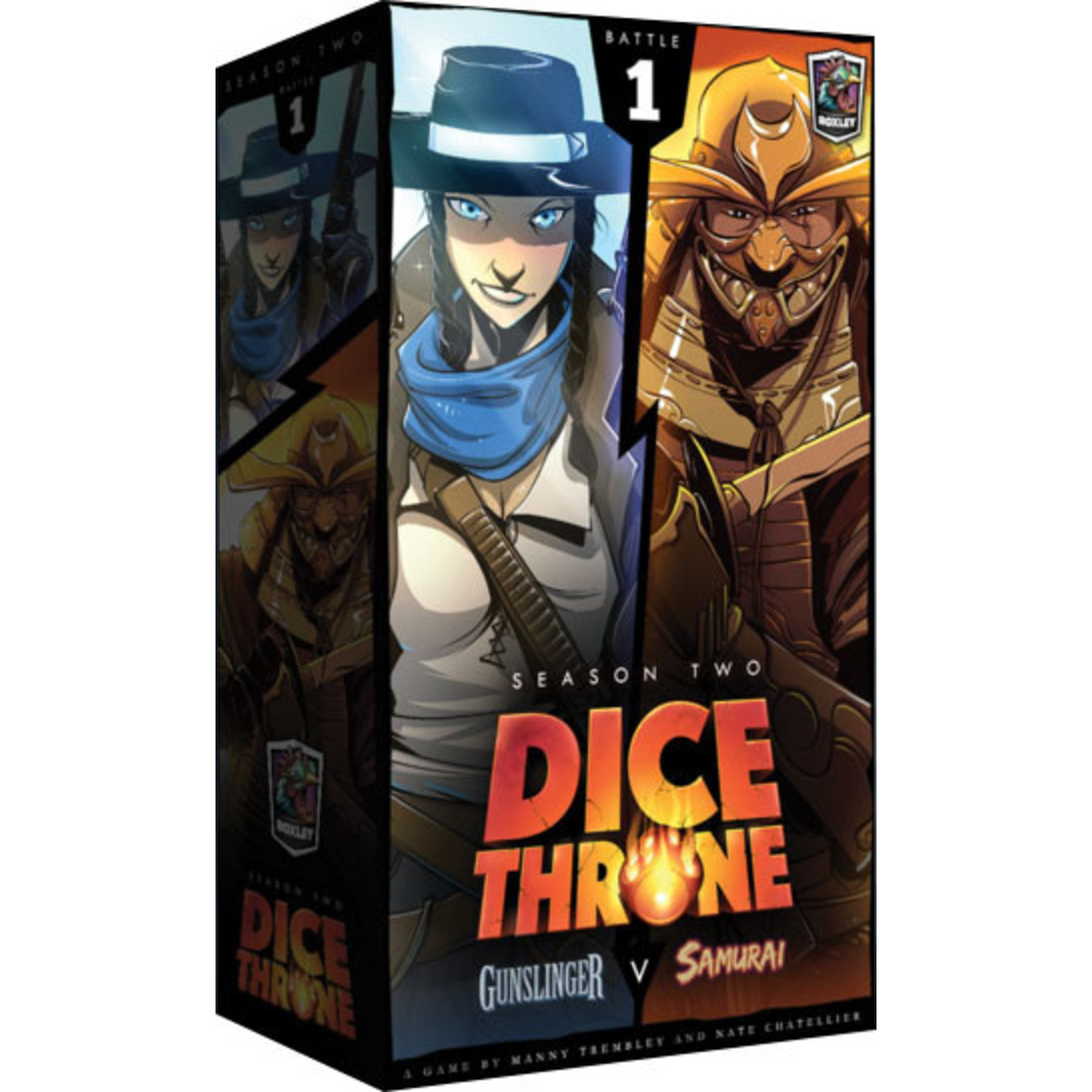 Roxley Games Dice Throne S2 Gunslinger vs Samurai