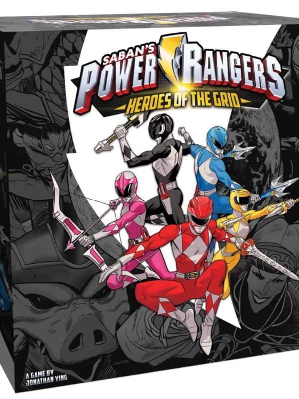 Renegade Game Studios Power Rangers Heroes of the Grid Board Game