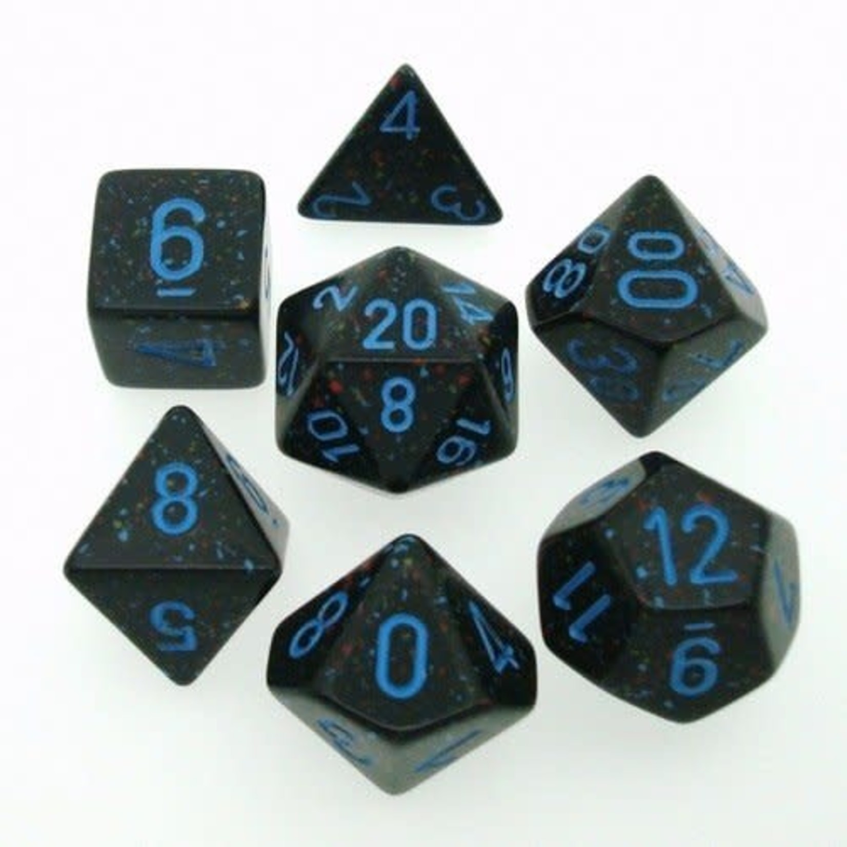 Chessex Speckled Blue Stars 7 die set