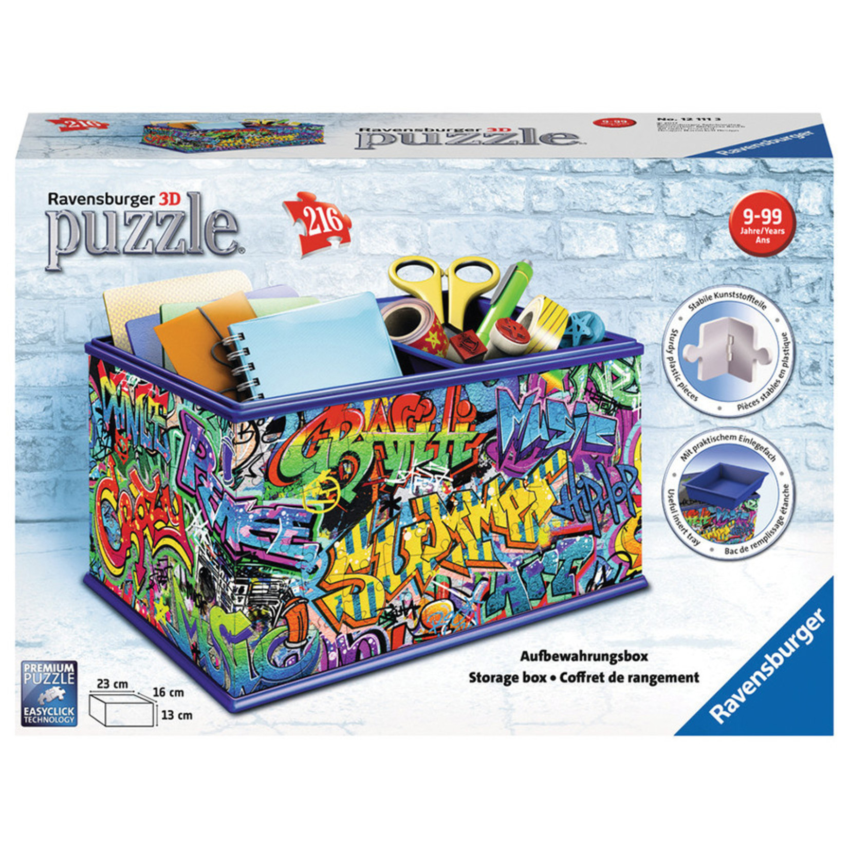 Ravensburger Storage Box Grafitti