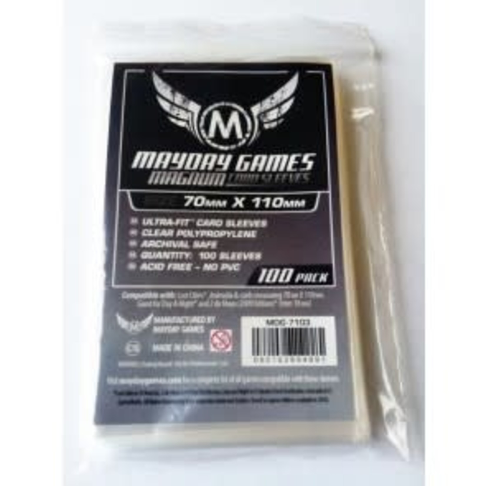 Mayday Games Lost Cities Card Sleeves Magnum Ultra-Fit (70x110mm) 100ct
