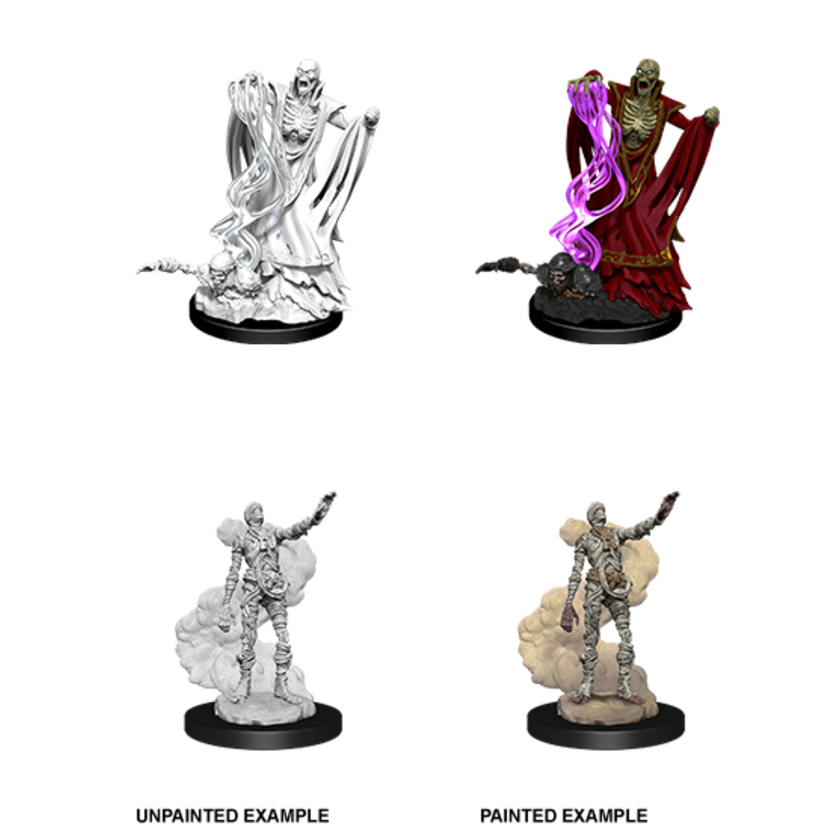WIZKIDS/NECA D&DNMUM Lich and Mummy Lord W11