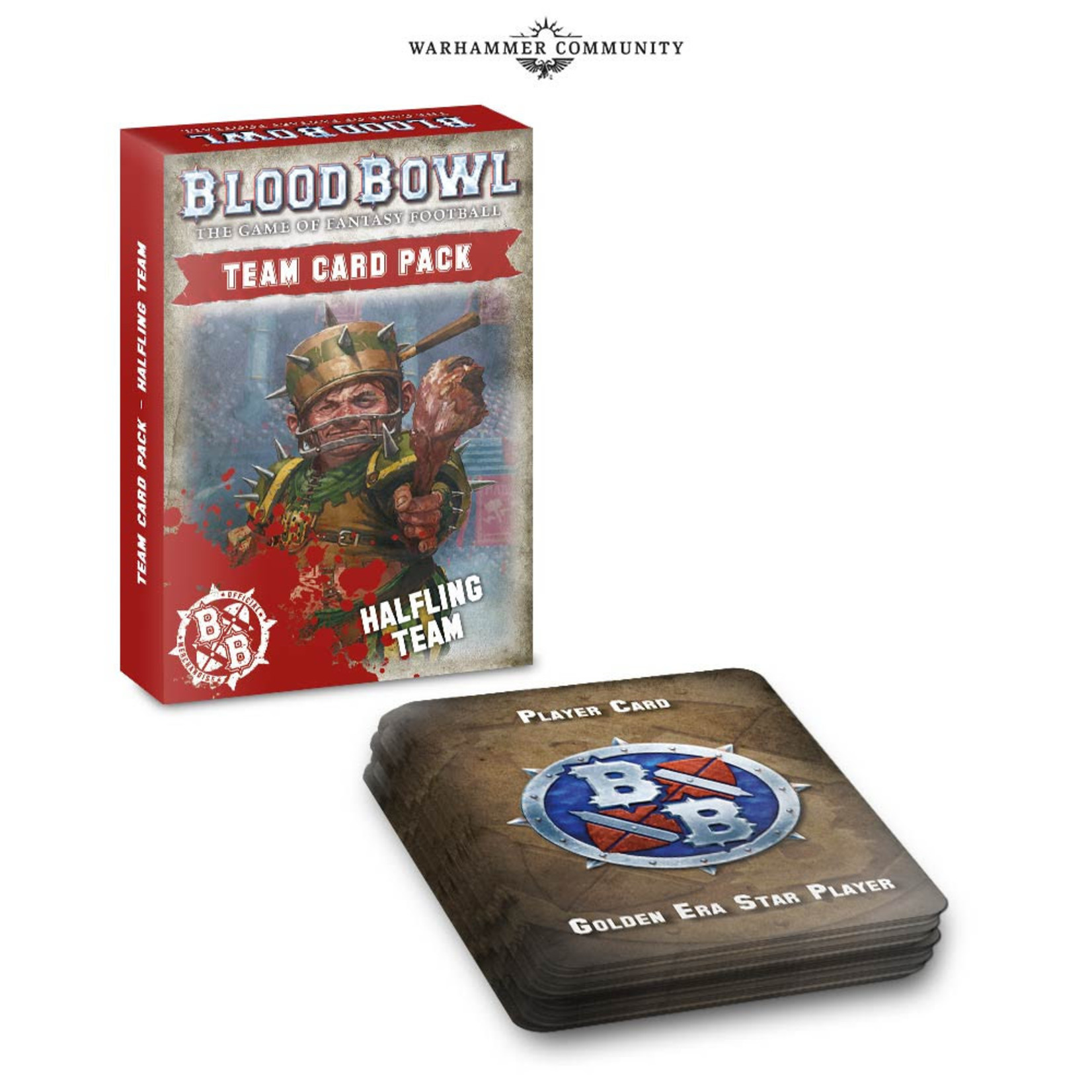 Card Pack Greenfield Grasshuggers Blood Bowl Halflings - Recess Games LLC
