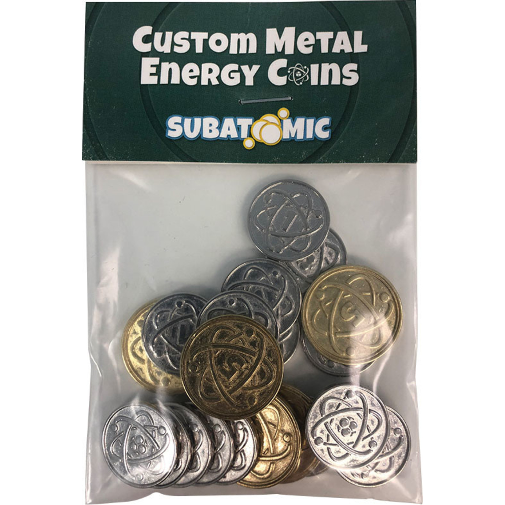 Genius Games Subatomic Custom Metal Coins