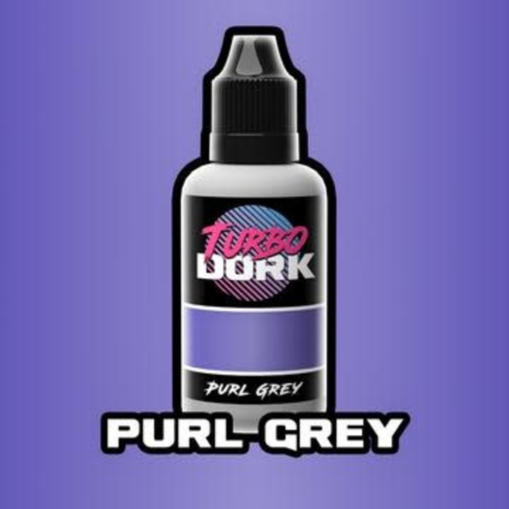 Turbo Dork Purl Grey Colorshift Acrylic 20mm