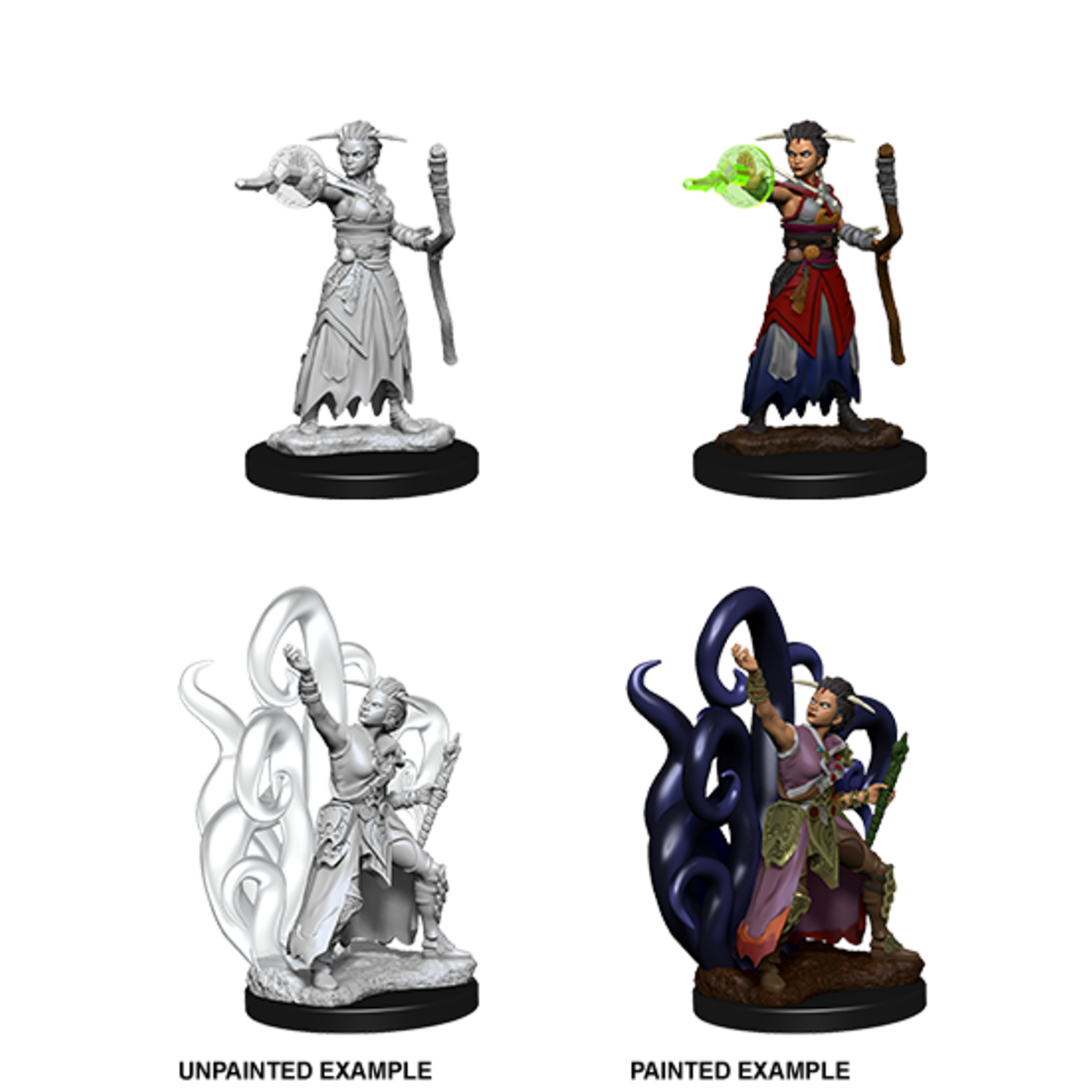 WIZKIDS/NECA D&DNMUM Human Warlock Female W10