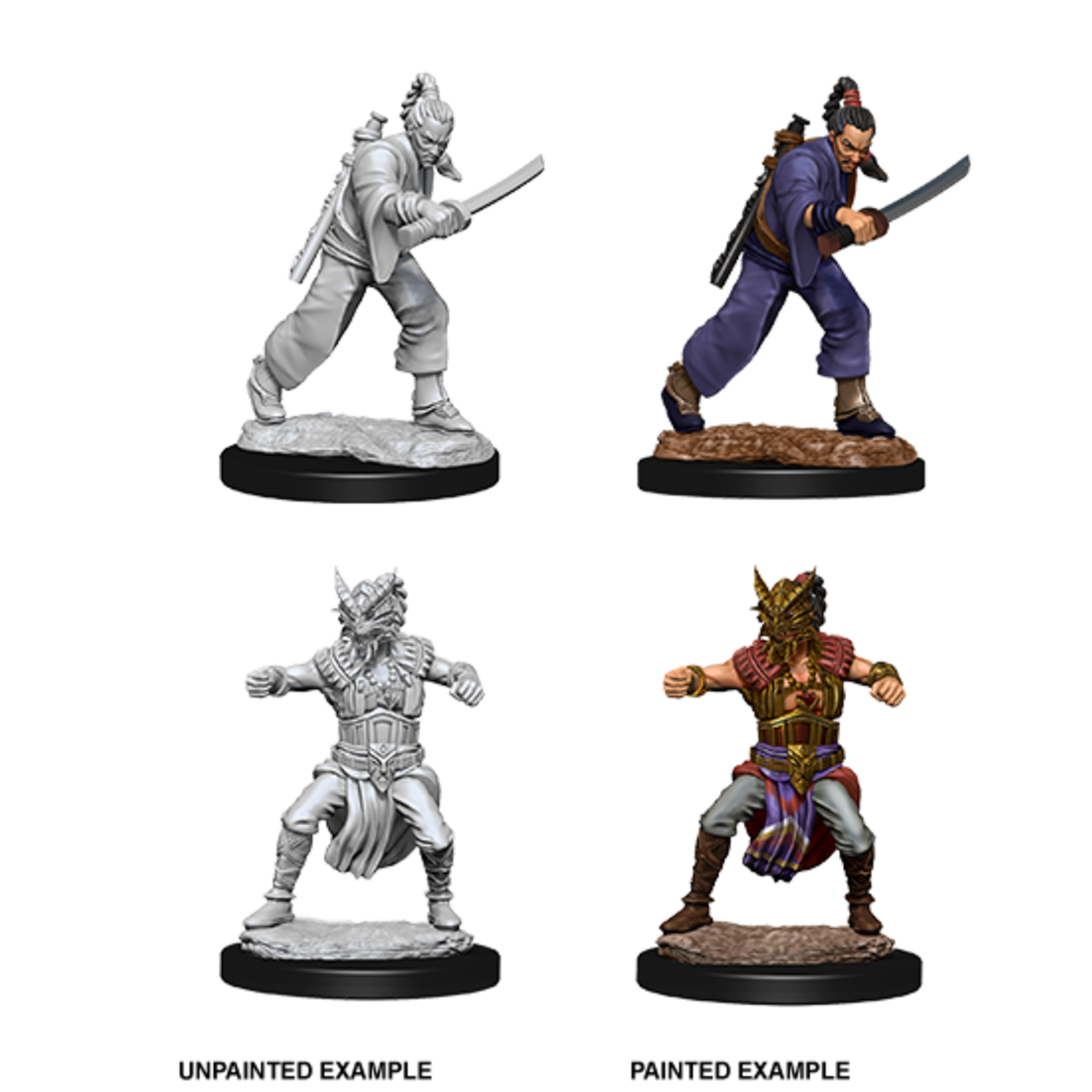 WIZKIDS/NECA D&DNMUM Human Monk Male W8