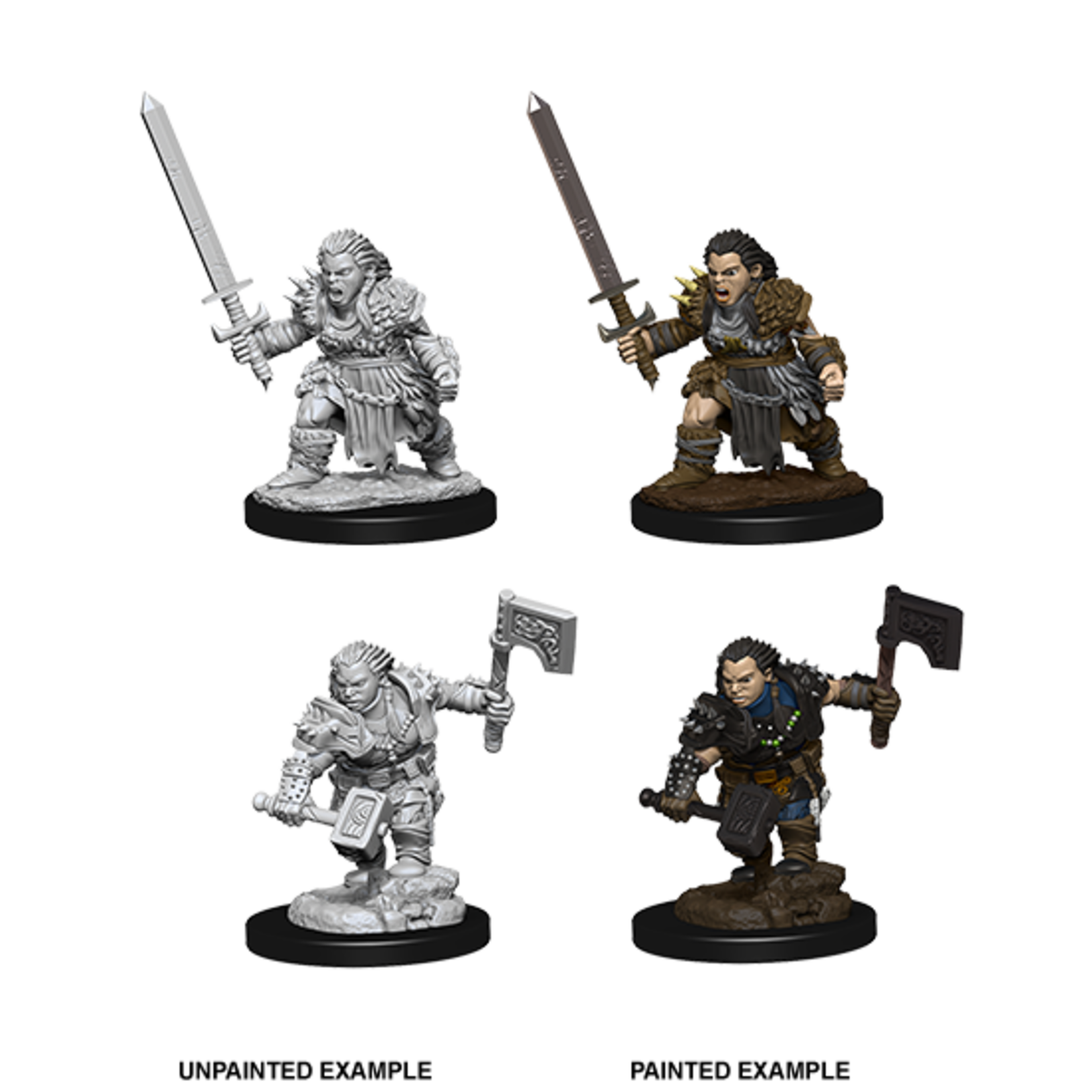 WIZKIDS/NECA PFDCUM Dwarf Barbarian Female W8