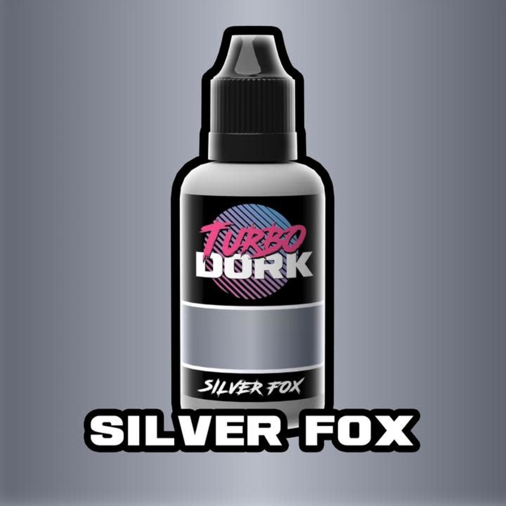 Turbo Dork Metallic Acrylic Silver Fox 20ml