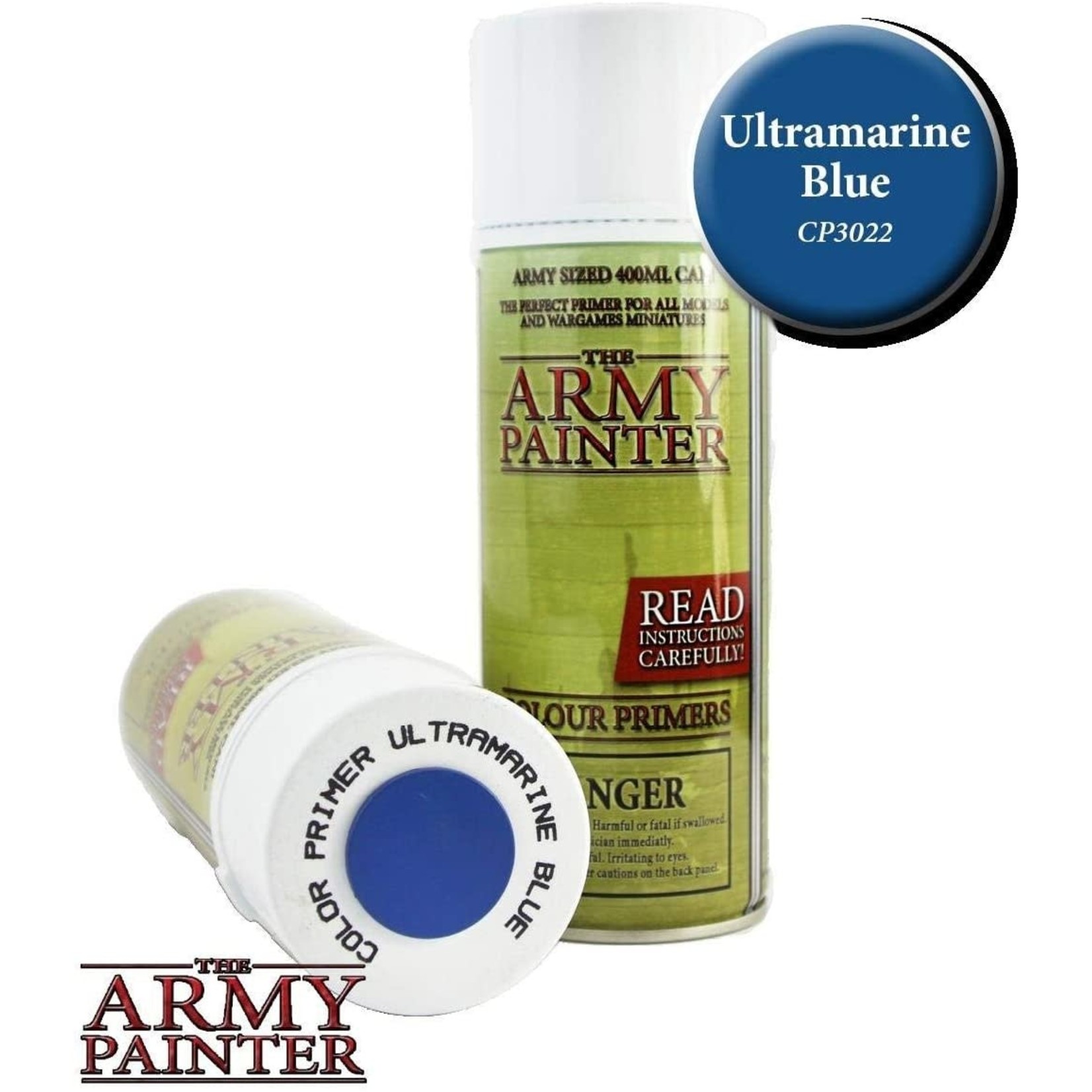 Army Painter Colour Primer: Ultramarine Blue 400ml Spray