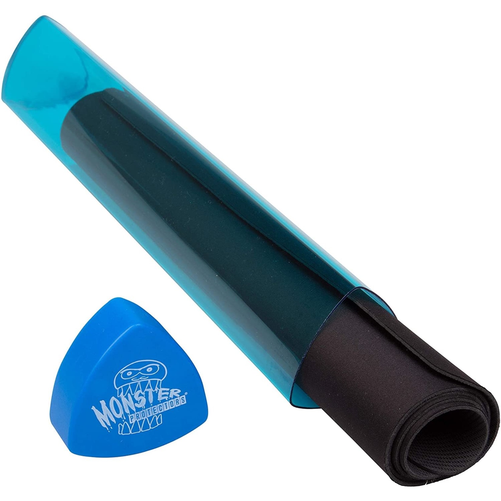 SCS Direct Inc Monster Prism Playmat Tube Matte Trans Blue