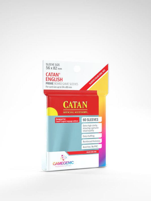 GAMEGEN!C PRIME Catan-Sized Sleeves (60) 56 x 82 mm