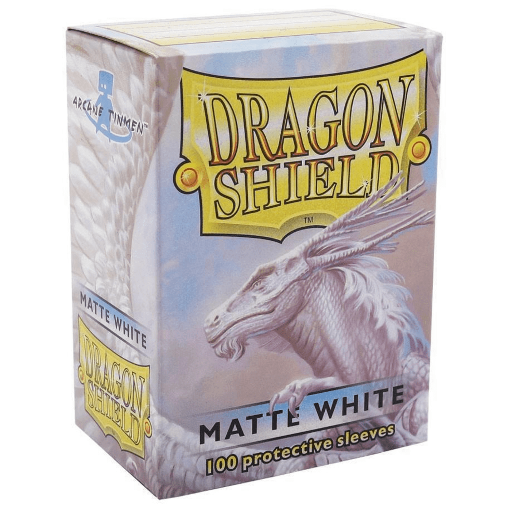 Arcane Tinmen Dragon Shield: Matte White (100)