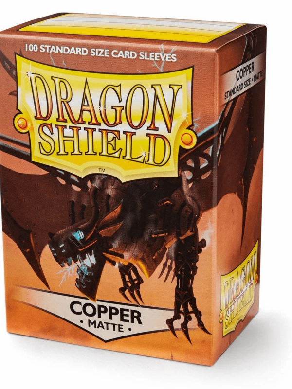 Arcane Tinmen Dragon Shield: COPPER Matte (100)