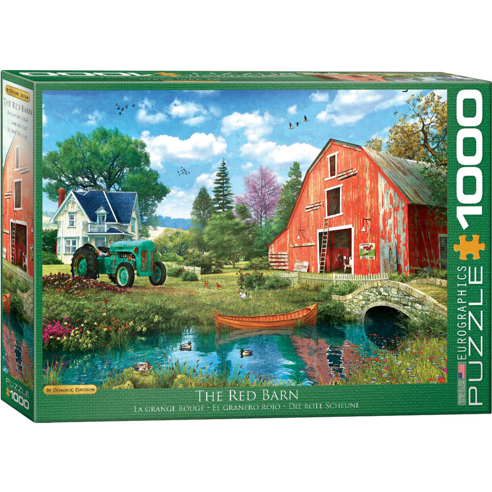 EuroGraphics Red Barn 1000pc