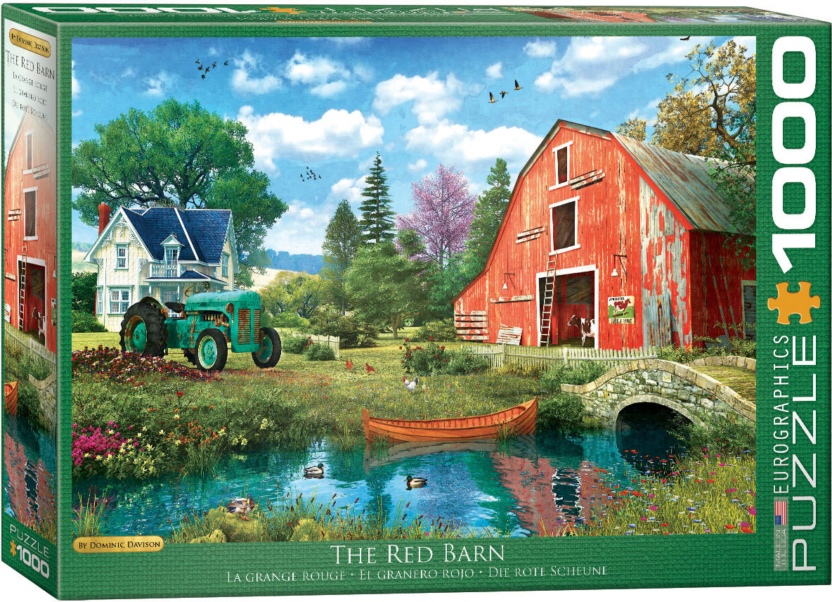 Red Barn 1000pc - Recess Games LLC, image size:1184x856