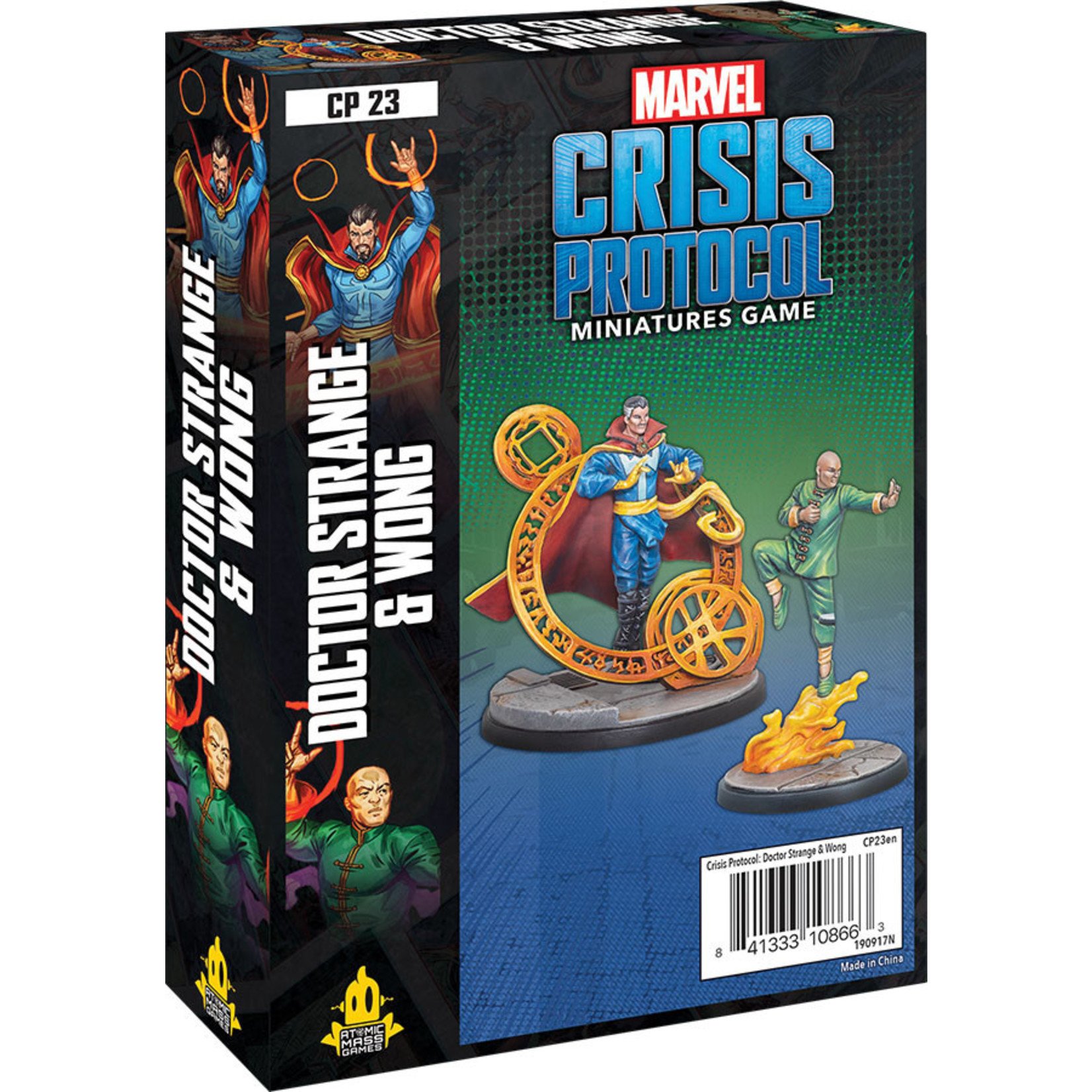 Atomic Mass Games Marvel: Crisis Protocol –  Doctor Strange and Wong Character Pack