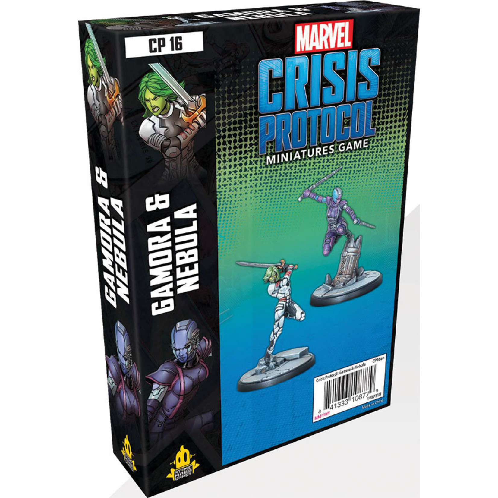 Atomic Mass Games Marvel Crisis Protocol - Gamora Nebula Character Pack