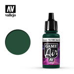 Acrylicos Vallejo VGAir Dark Green 17ml