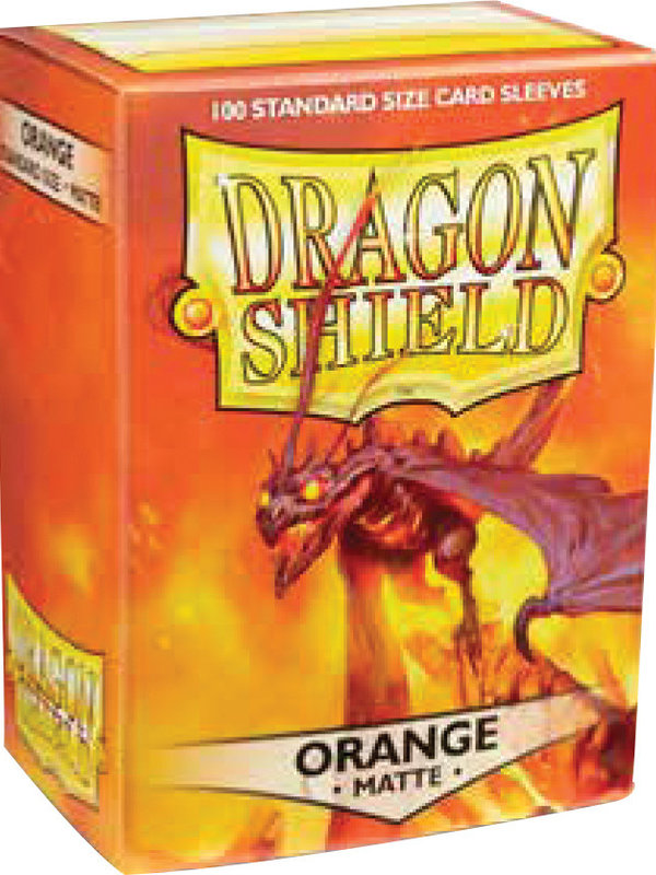 Arcane Tinmen Dragon Shield: Matte Orange (100)
