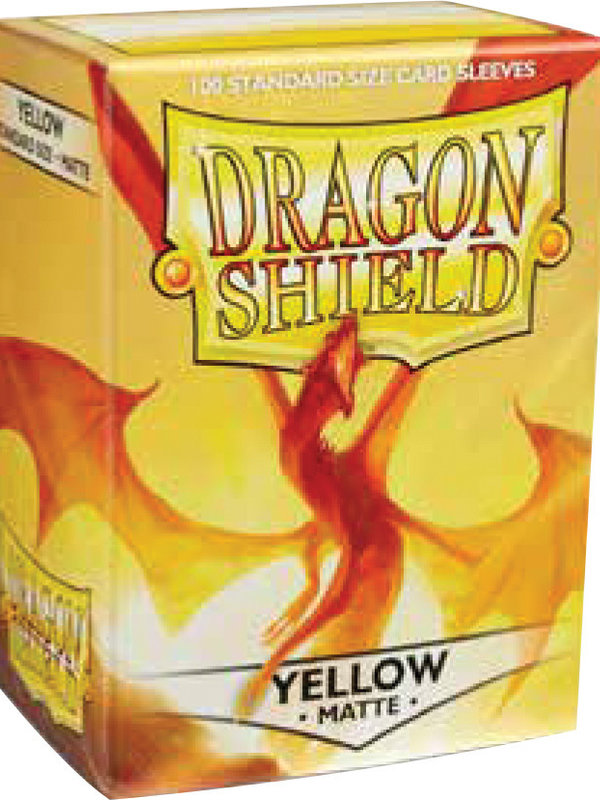 Arcane Tinmen Dragon Shield: Matte YELLOW (100)