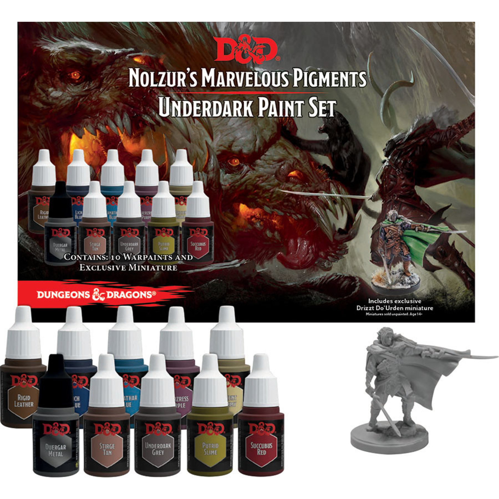 Army Painter Underdark Paint Expansion Set D&D Nolzur's Marvelous Pigments