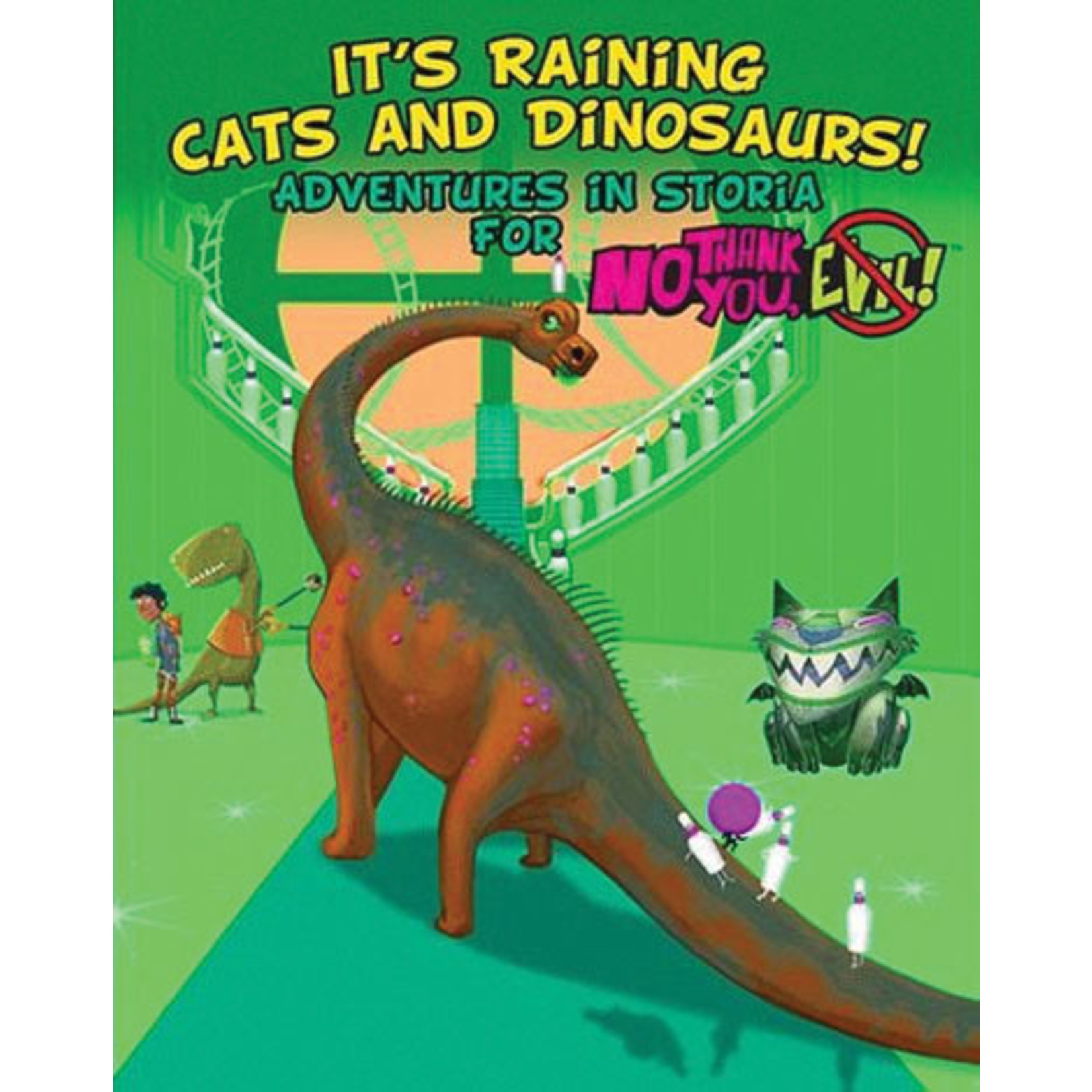 Monte Cook Games It's Raining Cats and Dinosaurs No Thank You, Evil RPG