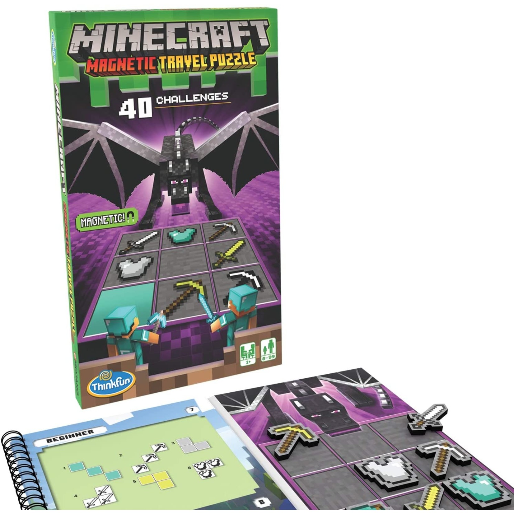 ThinkFun Minecraft Magnetic Travel Puzzle