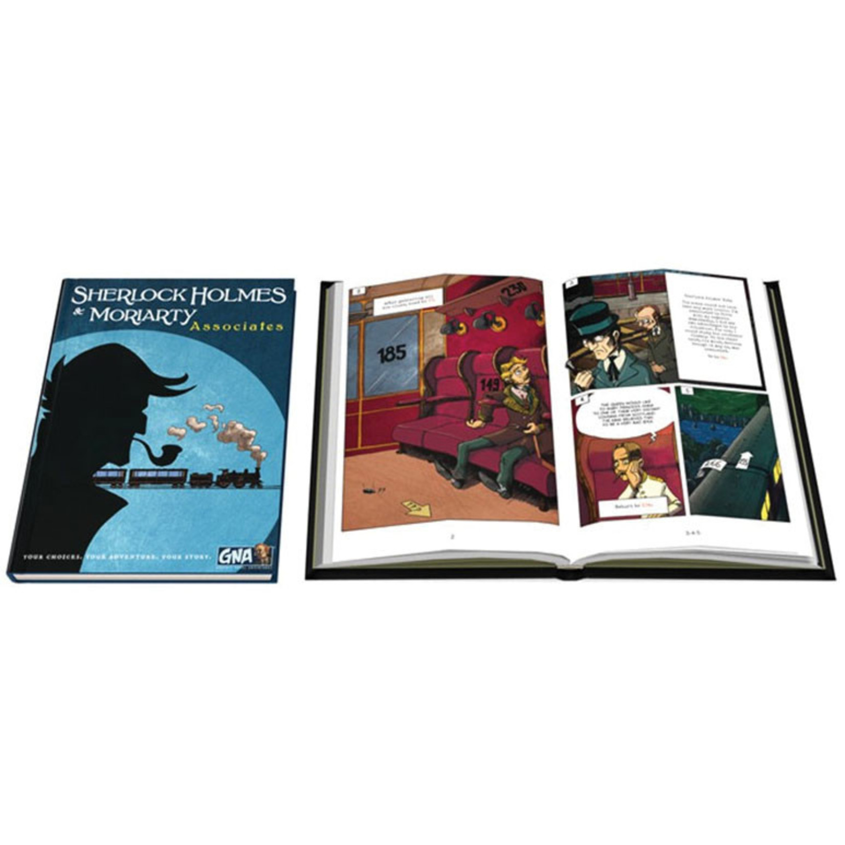 Van Ryder Games Sherlock Holmes & Moriarty Graphic Novel Adventures S2