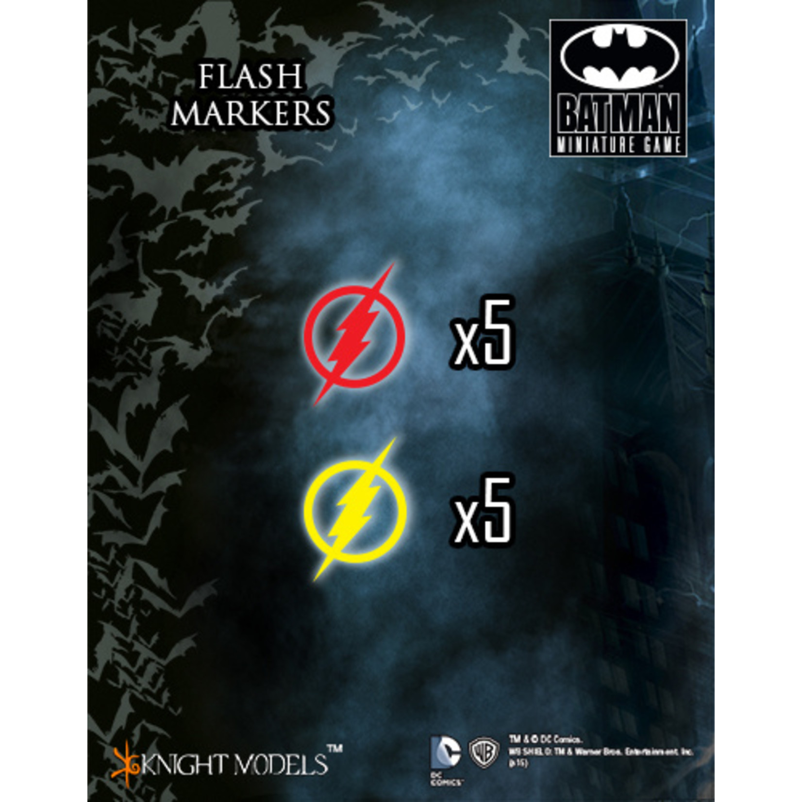 Knight Models Flash Markers KM BATMAN Accessories (35mm)
