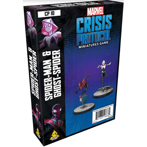 Marvel Crisis Protocol - Spider-Man & Ghost Spider Character Pack - Recess  Games LLC