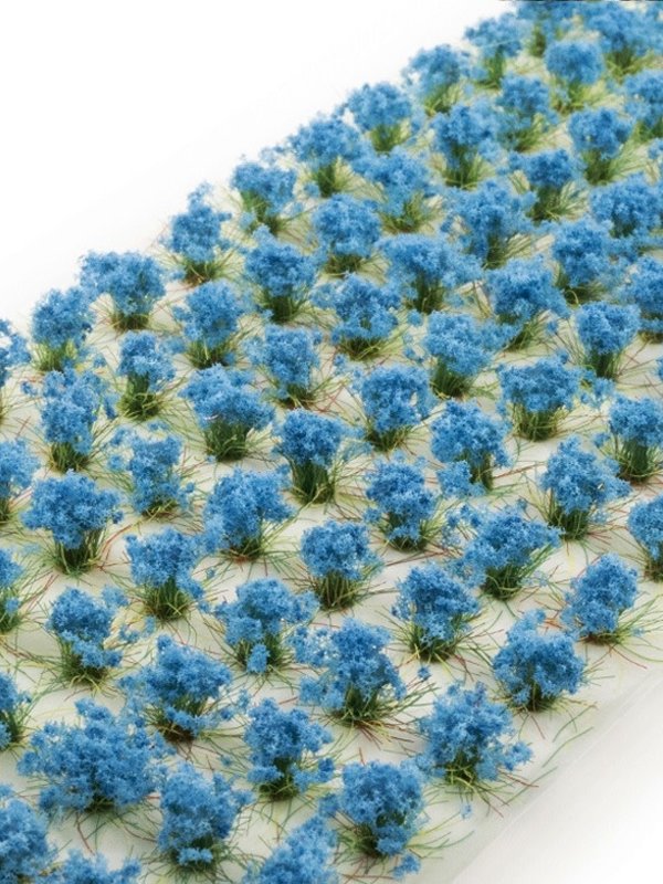 Huge Miniatures Blue Flowers
