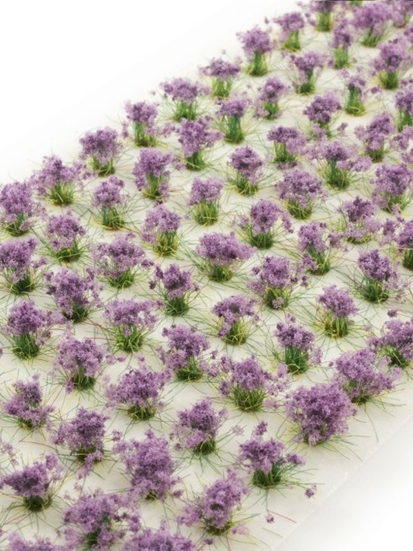 Huge Miniatures Purple Flowers