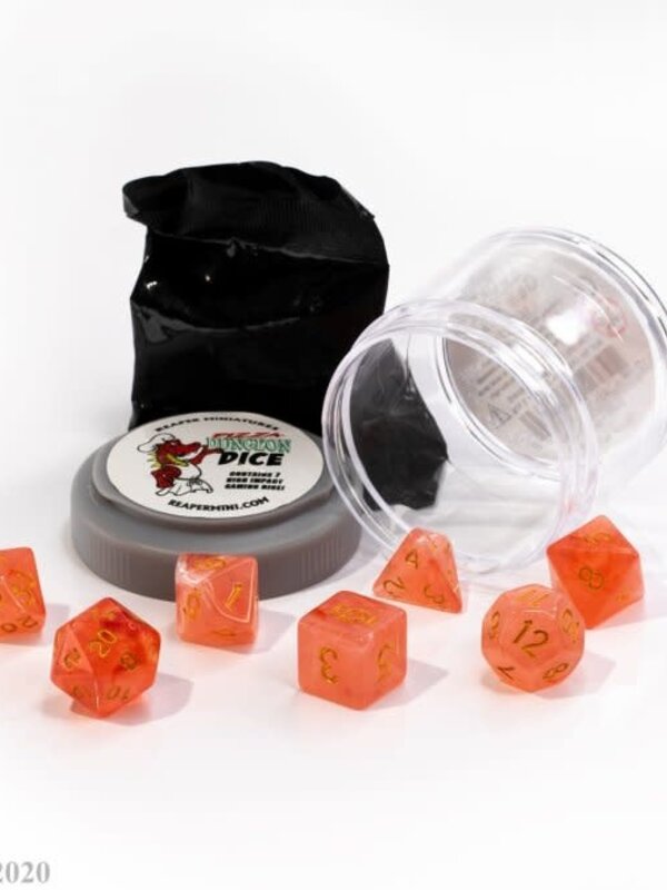 Reaper Pizza Dungeon Lucky Dice: Gem Red