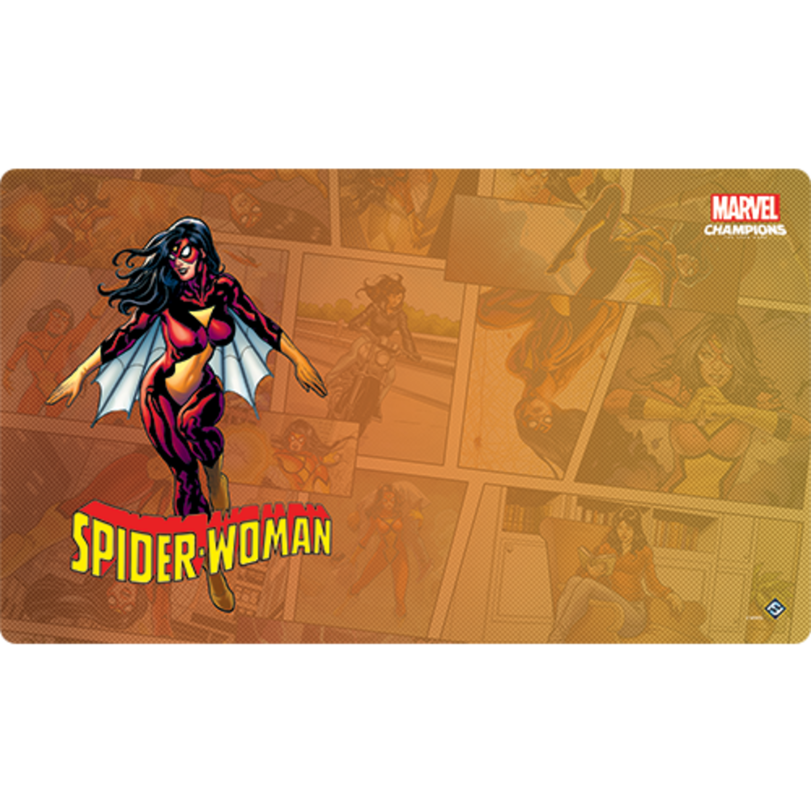 Fantasy Flight Games Marvel Champions Spider-Woman Game Mat