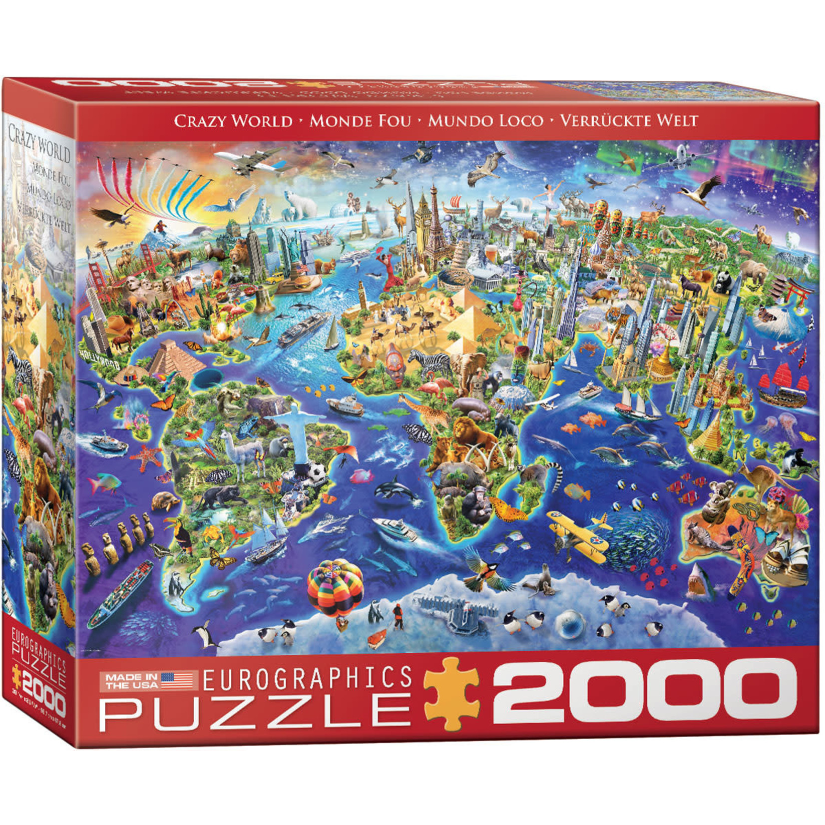 EuroGraphics Crazy World 2000pc