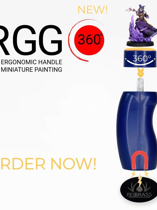 Redgrassgames RGG360 Miniature Holder V2