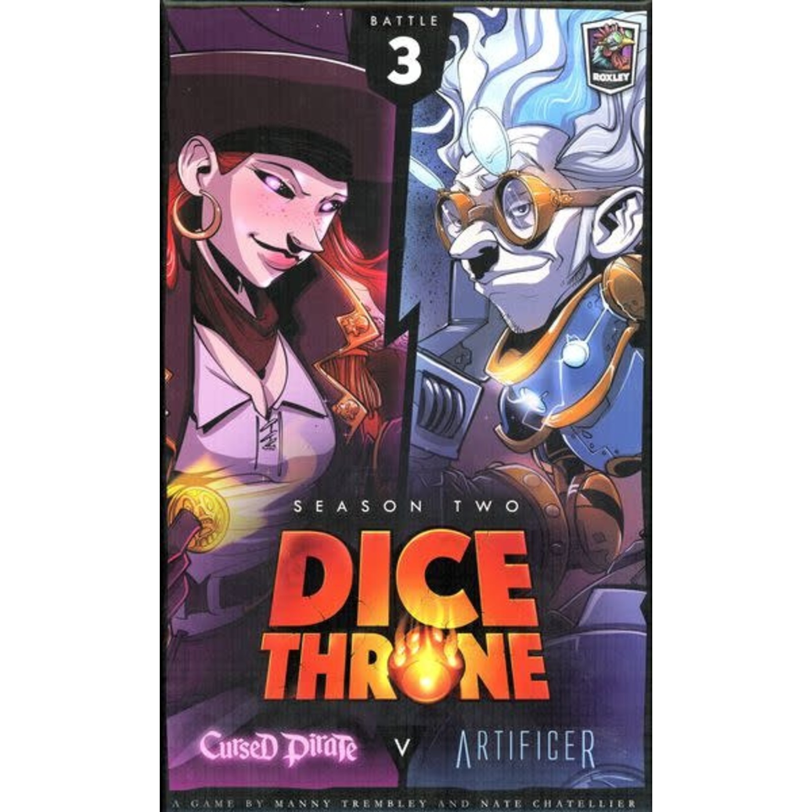 Roxley Games Dice Throne Season Two: Cursed Pirate v. Artificer